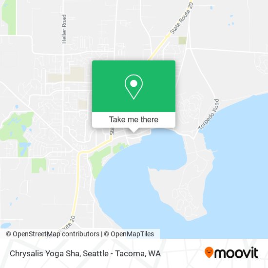 Chrysalis Yoga Sha map