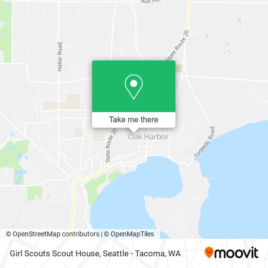 Mapa de Girl Scouts Scout House