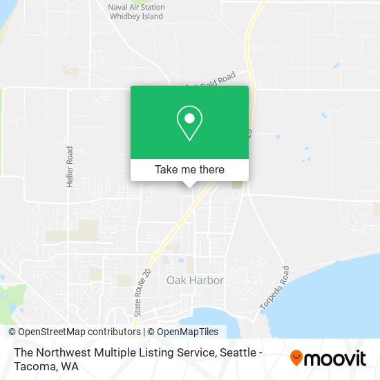Mapa de The Northwest Multiple Listing Service