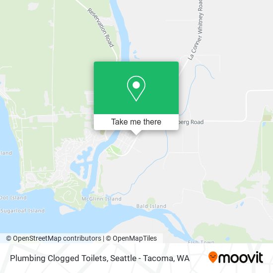 Plumbing Clogged Toilets map