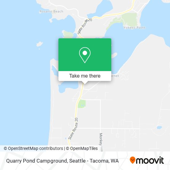 Mapa de Quarry Pond Campground