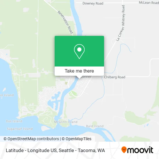 Mapa de Latitude - Longitude US