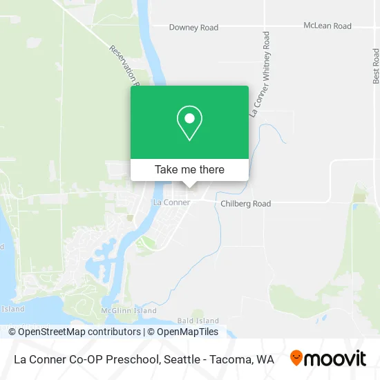 La Conner Co-OP Preschool map