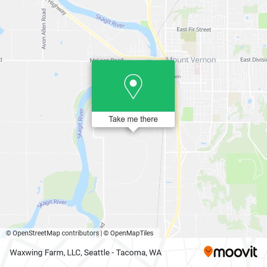 Mapa de Waxwing Farm, LLC