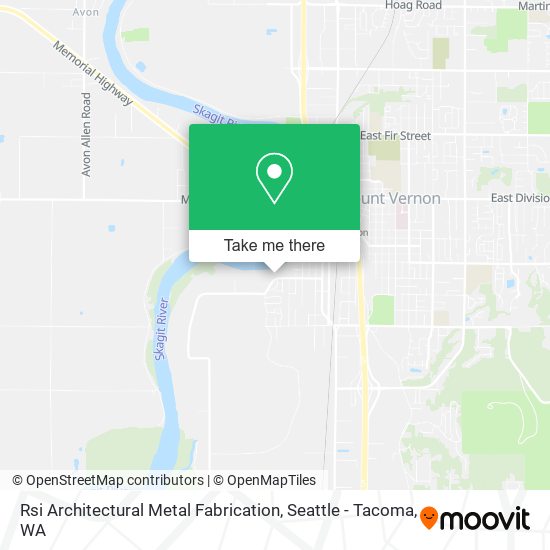 Rsi Architectural Metal Fabrication map