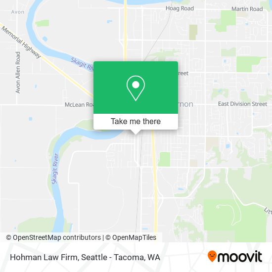 Hohman Law Firm map
