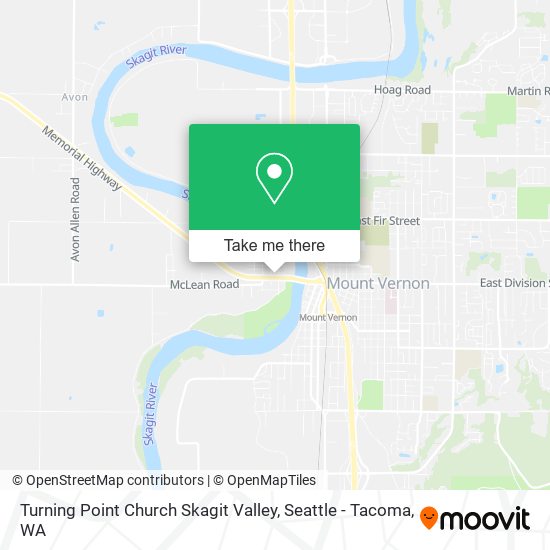 Mapa de Turning Point Church Skagit Valley