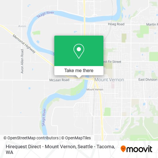 Hirequest Direct - Mount Vernon map