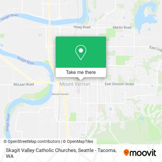 Mapa de Skagit Valley Catholic Churches