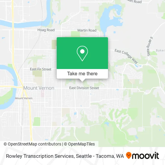 Mapa de Rowley Transcription Services