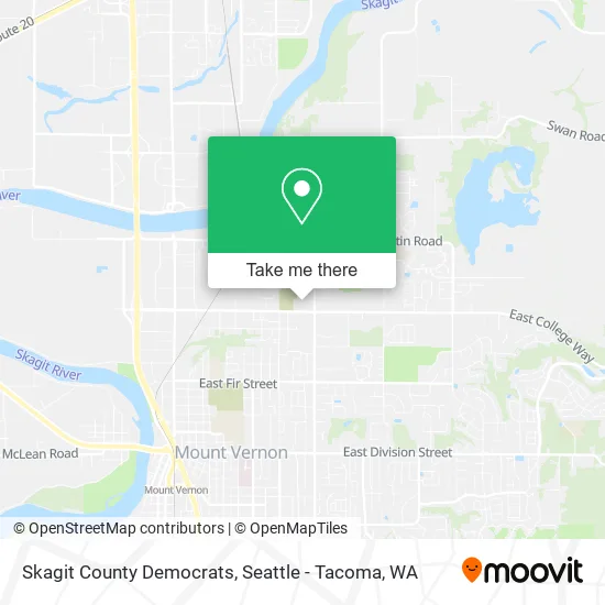 Mapa de Skagit County Democrats