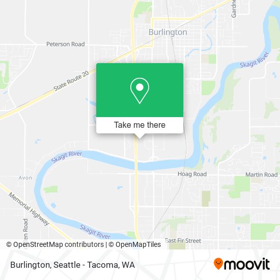 Burlington map