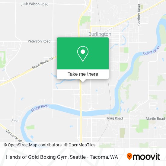 Mapa de Hands of Gold Boxing Gym