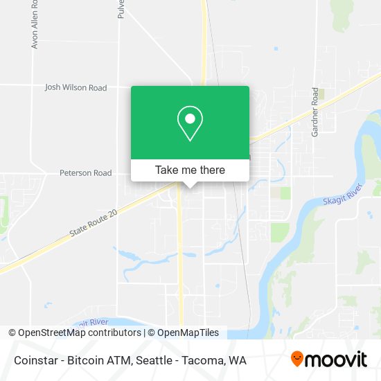 Coinstar - Bitcoin ATM map