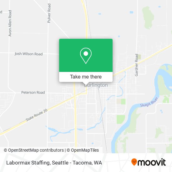 Mapa de Labormax Staffing