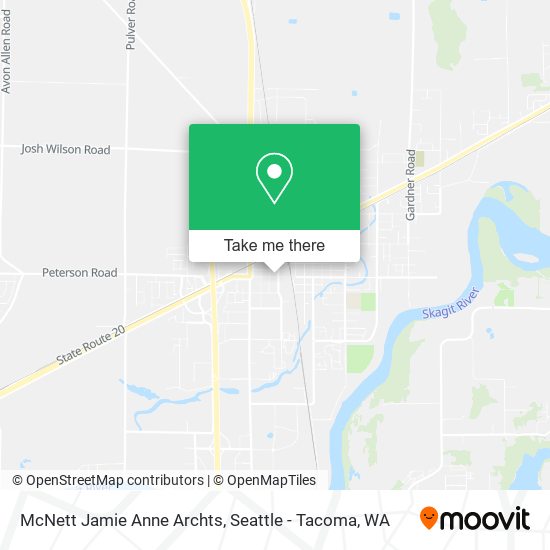 McNett Jamie Anne Archts map