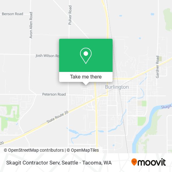 Mapa de Skagit Contractor Serv