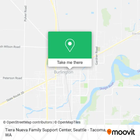 Mapa de Tiera Nueva Family Support Center