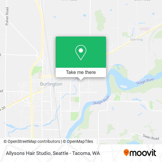 Allysons Hair Studio map
