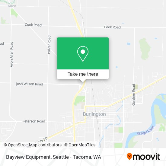 Bayview Equipment map