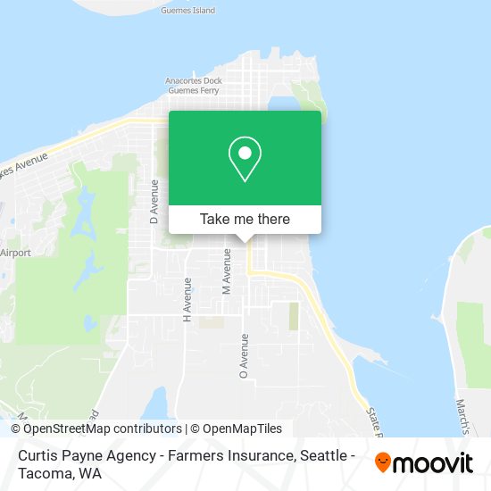 Mapa de Curtis Payne Agency - Farmers Insurance