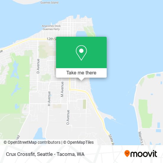 Crux Crossfit map