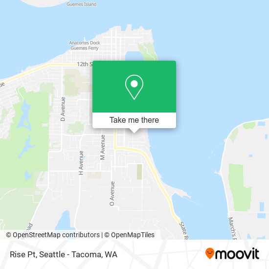 Rise Pt map