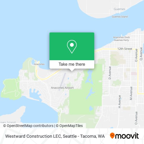 Westward Construction LEC map
