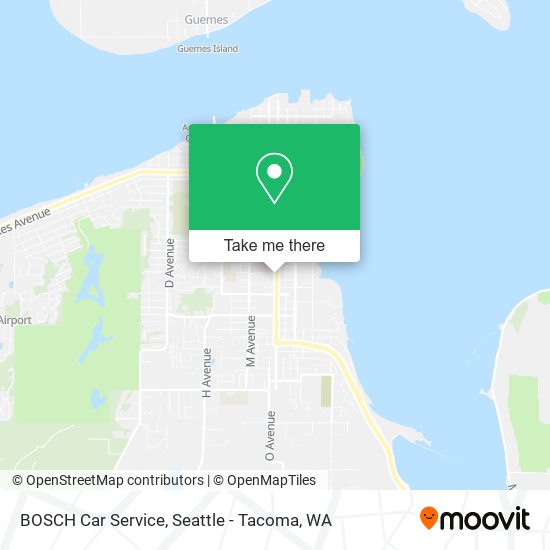 BOSCH Car Service map