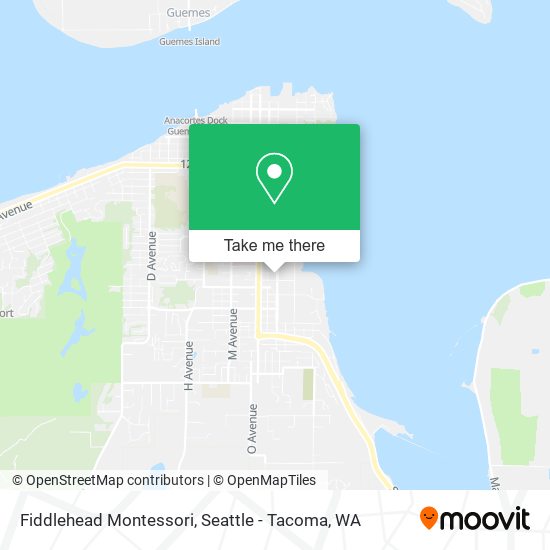 Mapa de Fiddlehead Montessori