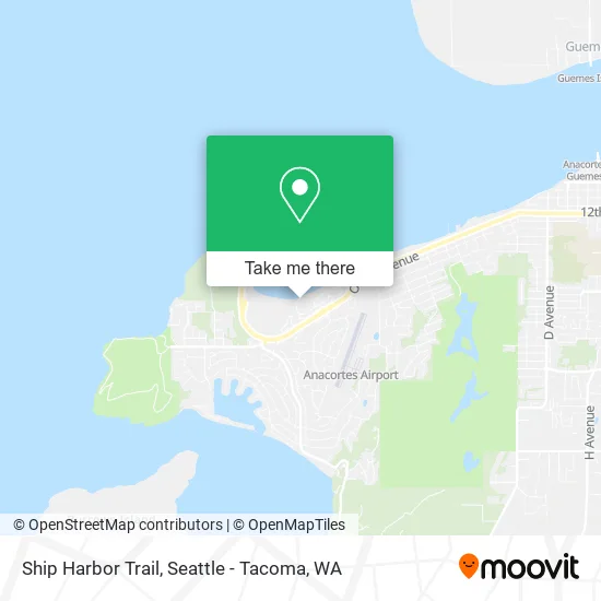 Ship Harbor Trail map