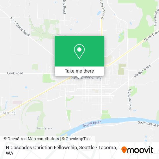 Mapa de N Cascades Christian Fellowship