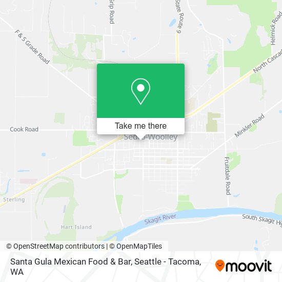 Santa Gula Mexican Food & Bar map