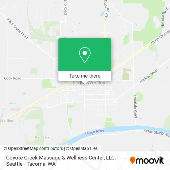 Coyote Creek Massage & Wellness Center, LLC map