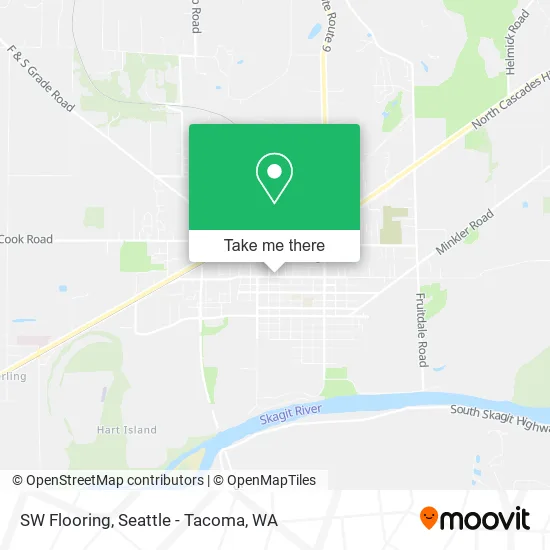 SW Flooring map