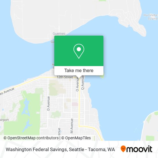 Mapa de Washington Federal Savings