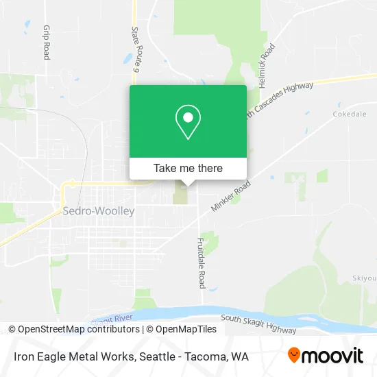 Iron Eagle Metal Works map