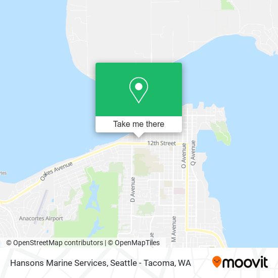 Hansons Marine Services map