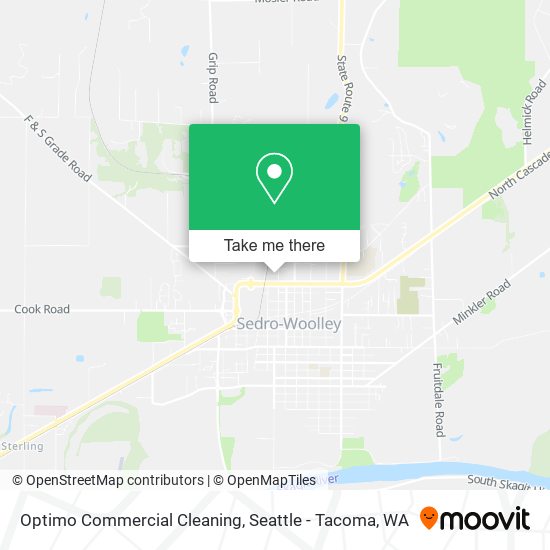 Mapa de Optimo Commercial Cleaning