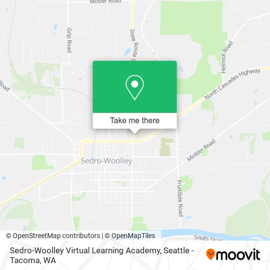 Mapa de Sedro-Woolley Virtual Learning Academy