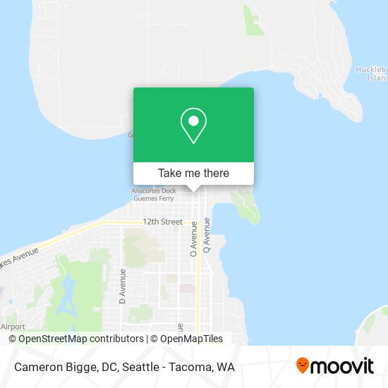 Cameron Bigge, DC map