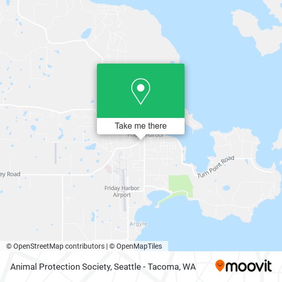 Mapa de Animal Protection Society