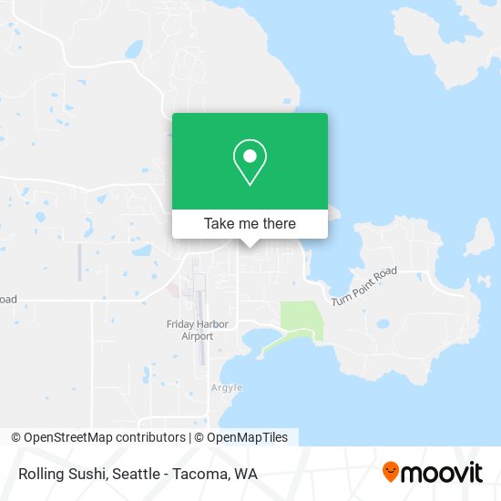 Mapa de Rolling Sushi