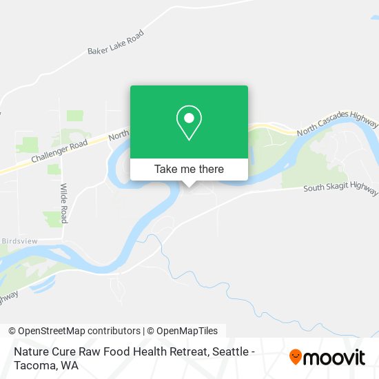 Mapa de Nature Cure Raw Food Health Retreat