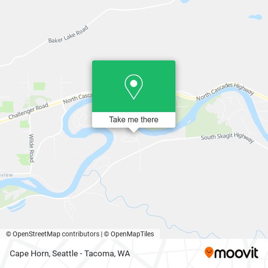 ¿Cómo llegar a Cape Horn en Seattle - Tacoma, WA en Autobús?