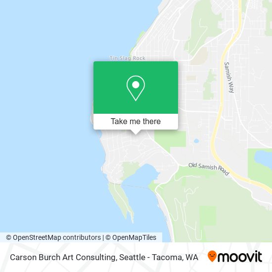 Carson Burch Art Consulting map