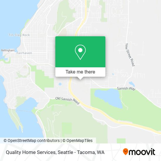 Quality Home Services map
