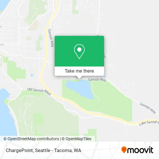 Mapa de ChargePoint