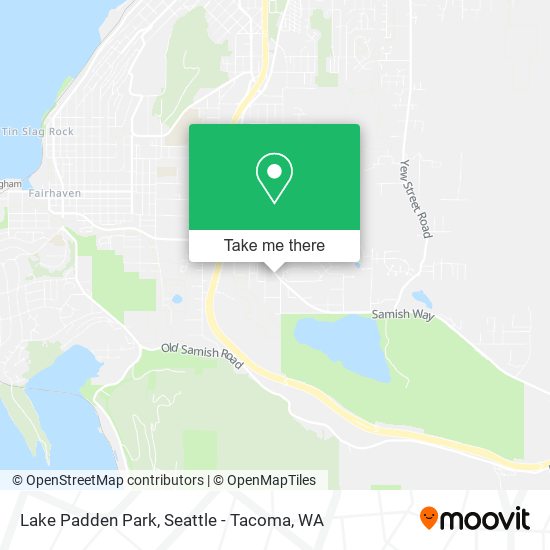 Mapa de Lake Padden Park