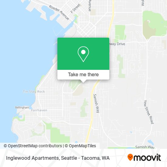 Mapa de Inglewood Apartments